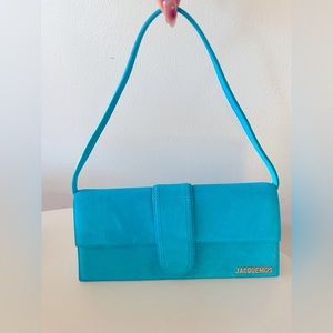 *NWT* Jacquemus Le Bambino Long Suede Shoulder Bag